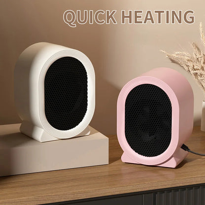 Electric Heater Instant Heating Portable Desktop Quick Heating Warm Air Blower Mini Warmer Machine For Winter Home Office Indoor