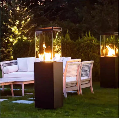 Calefactor de gas propano o butano para chimenea de gas para patio exterior