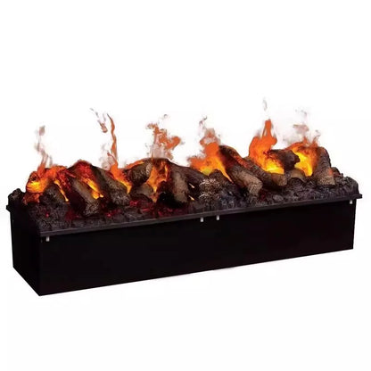 Realistic Simulated Charcoal Logs for Fireplace Decoration TV Stand APP Control Real Wood Sound 3D Water Steam Fireplace